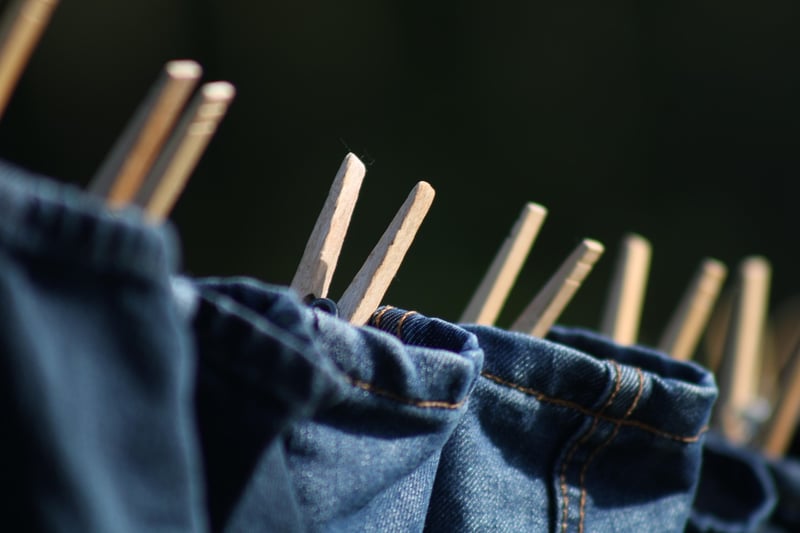 Repurposed Denim Pouches