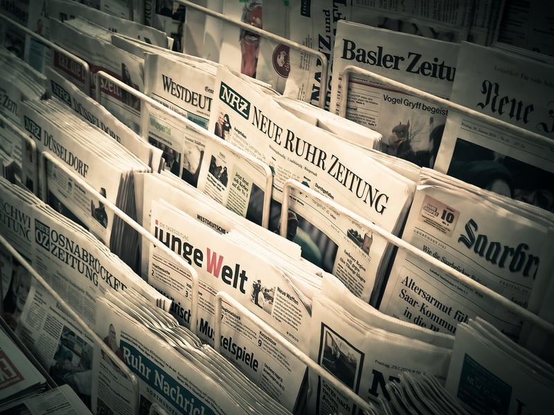 Newspaper Coiled Baskets
